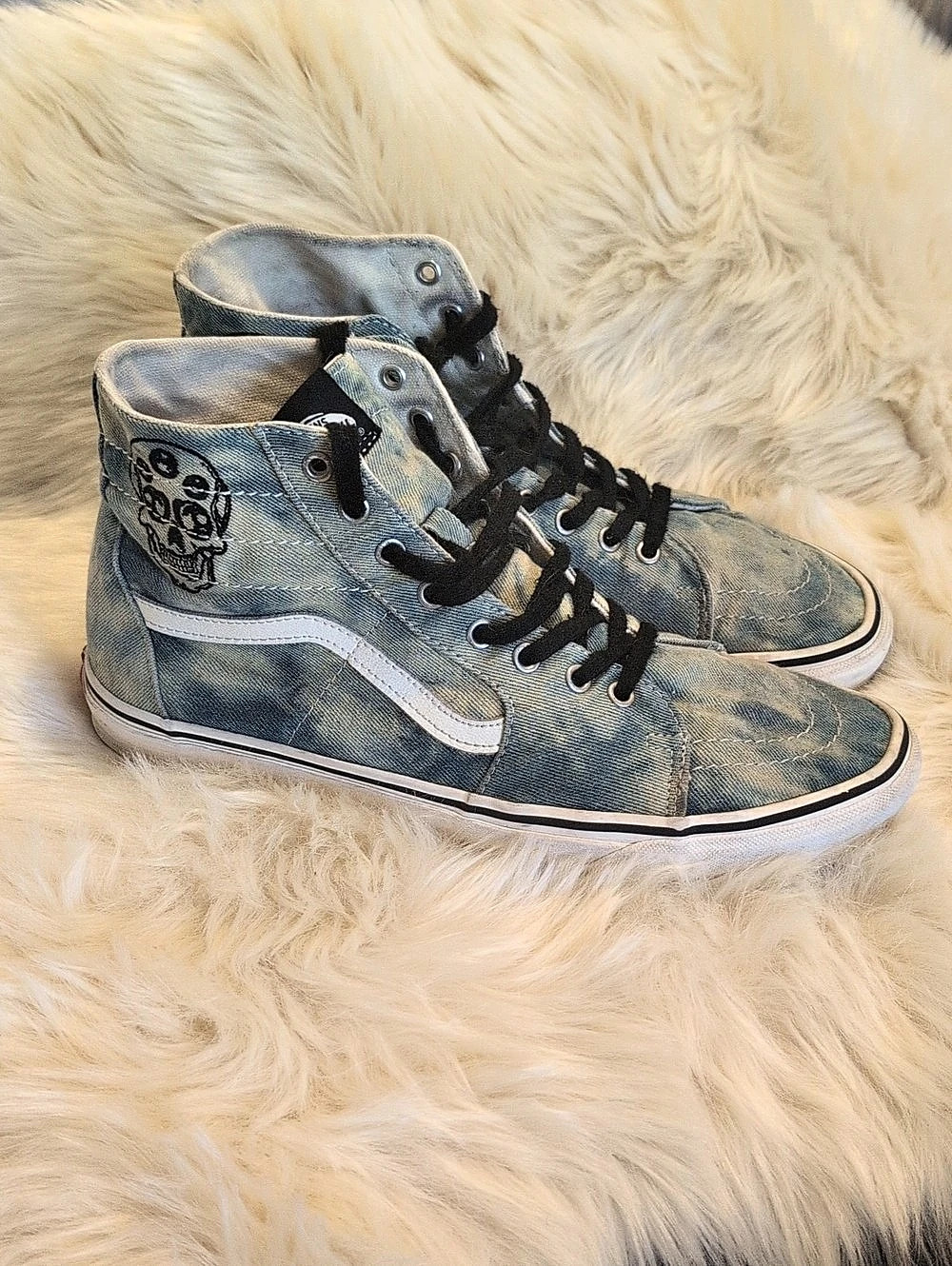 Vans Sk8-Hi High Top Sneakers Blue US 11.5